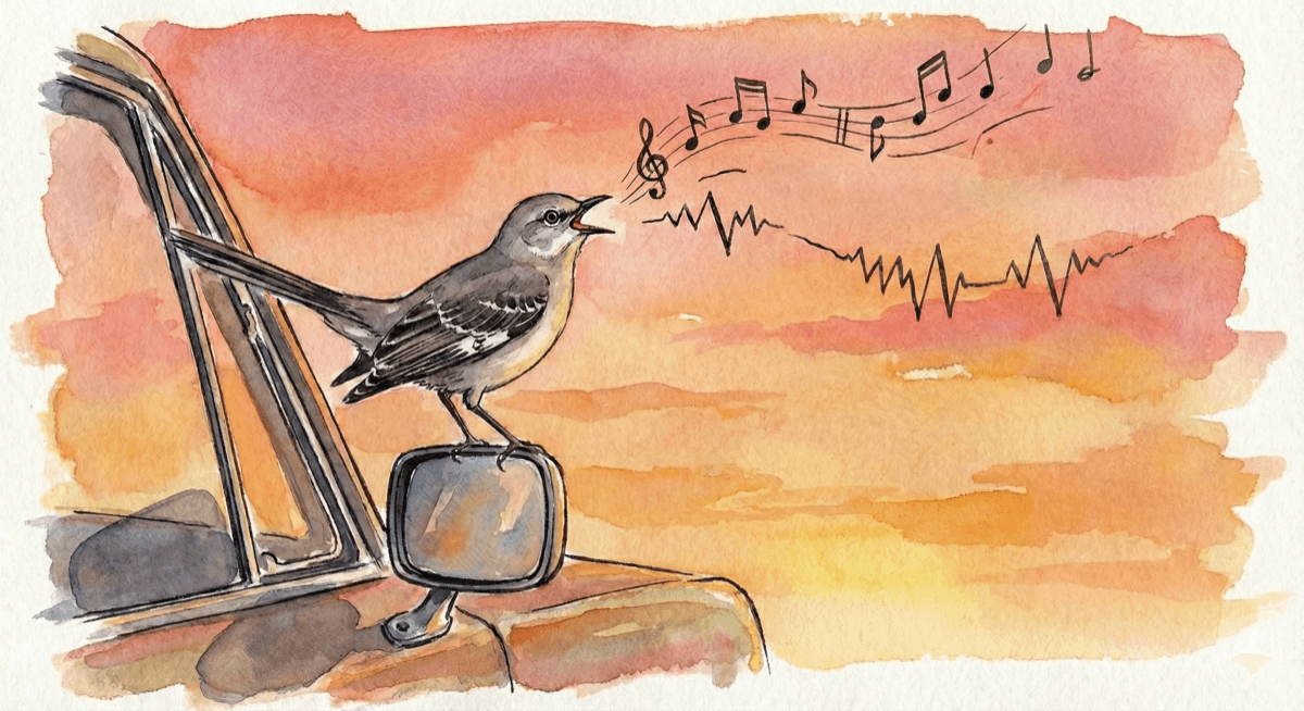 What Bird Sounds Like a Car Alarm?